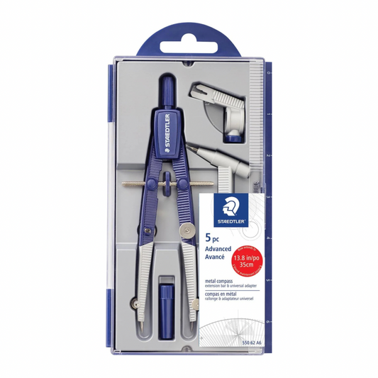 Compás escolar con extensión Staedtler 550 62 A6