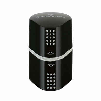 Sacapuntas triple grip 2001 negro Faber Castell