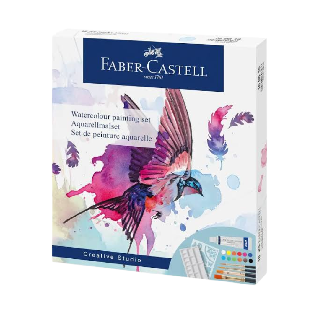 Estuche de acuarelas con 18 piezas Faber Castell