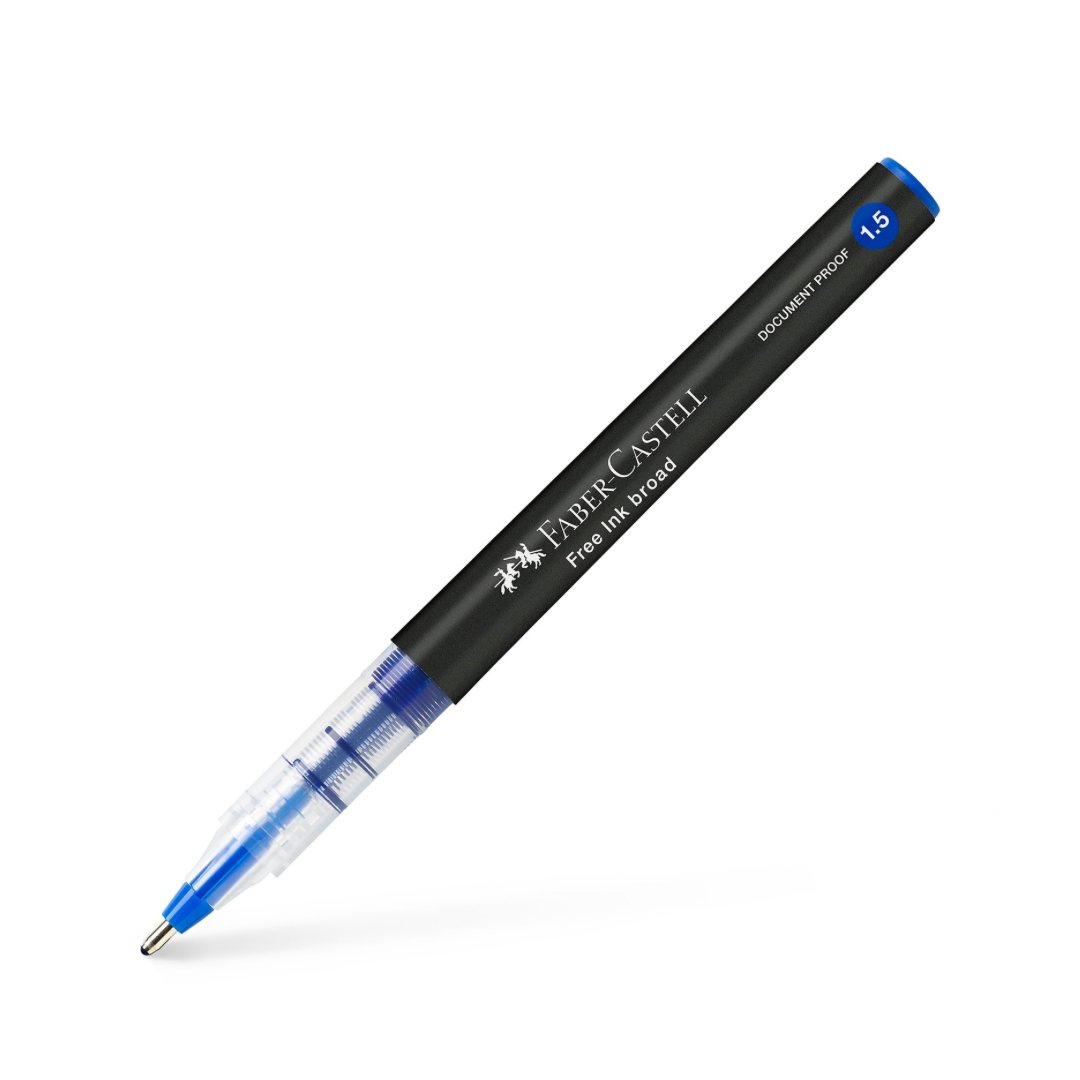 Bolígrafo roller free ink 1.5mm Faber Castell