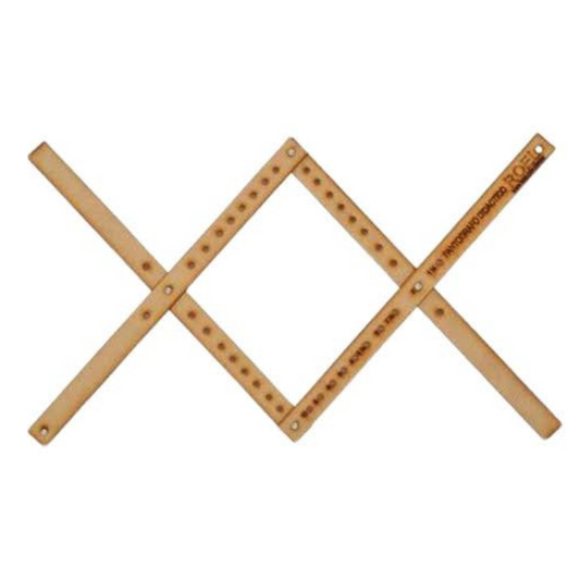 Pantógrafo de madera