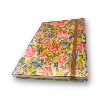 Sketchbook A5 15x21cm flowers