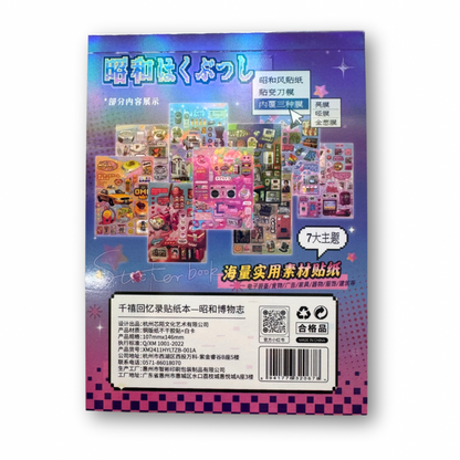 Revista de Stickers retro