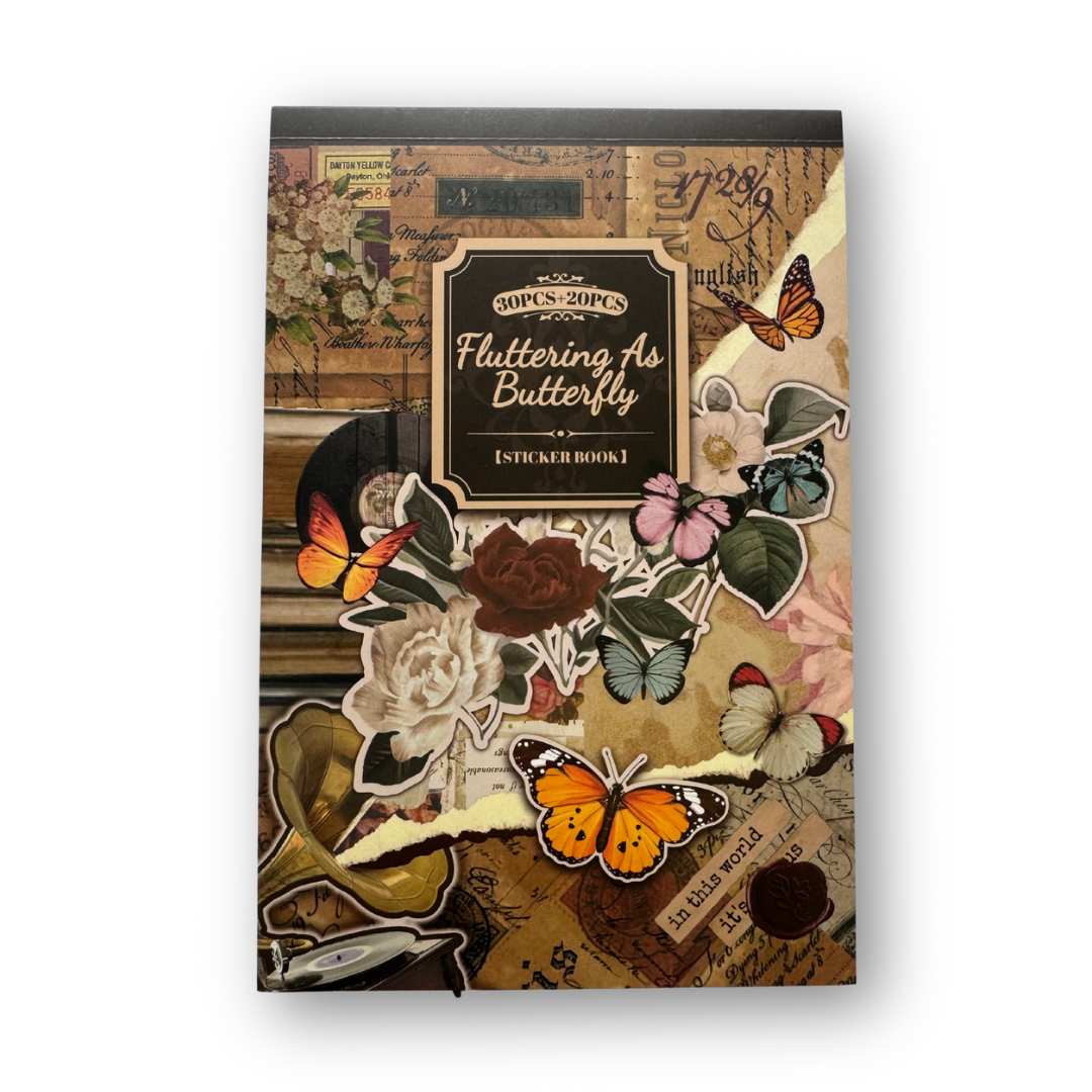 Revista de Stickers butterfly
