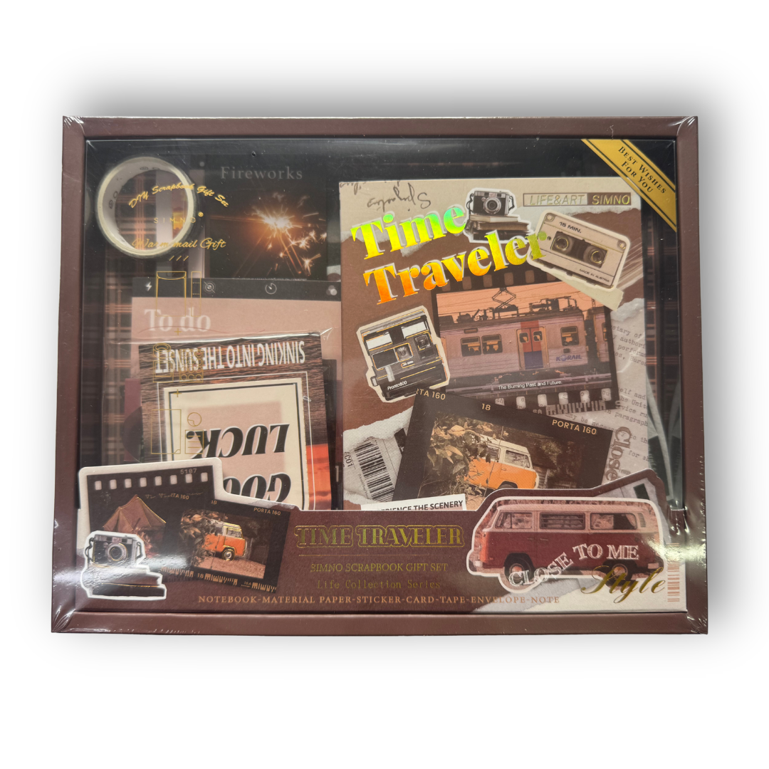 Set scrapbook Time traveler