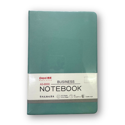 Libreta cosida A5 de rayas con liga