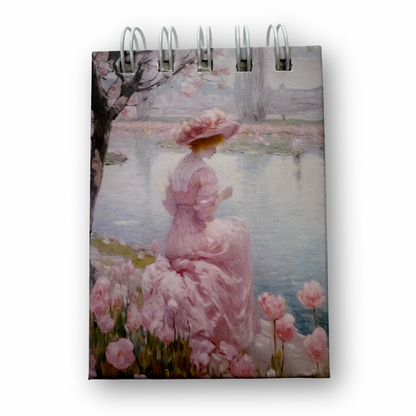 Libreta espiral A7 de rayas cute