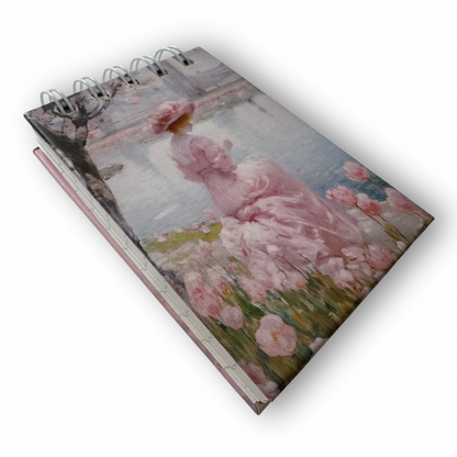 Libreta espiral A7 de rayas cute