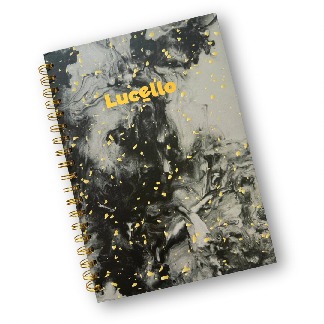 Cuaderno B5 100 hojas pasta gruesa cuadros 7mm
