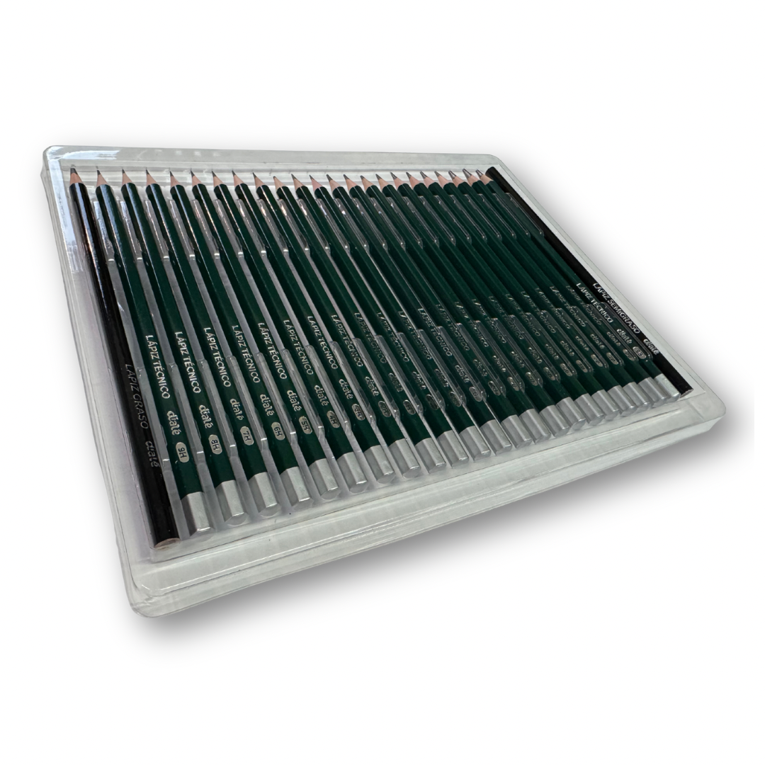 Set de lápices de grafito dialé c/24