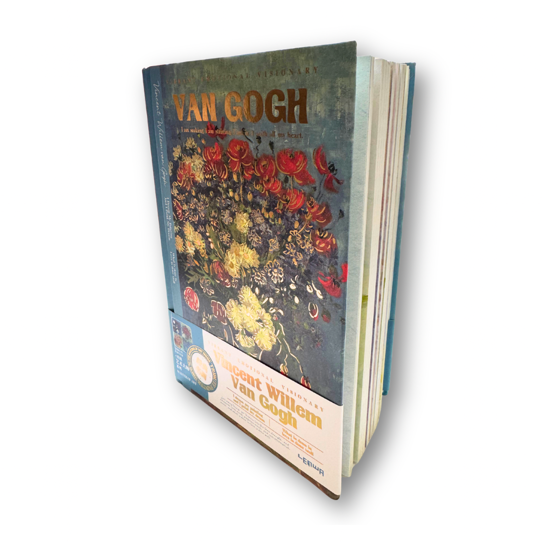 Libreta cosida A5 de hojas decoradas Van Gogh