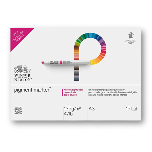 Bloc Winsor & Newton A3 pigment marker 175gr