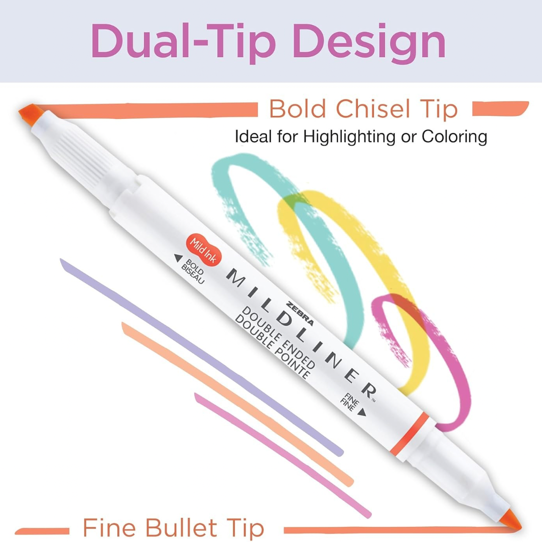 Mildliner Zebra Warm color set C/5