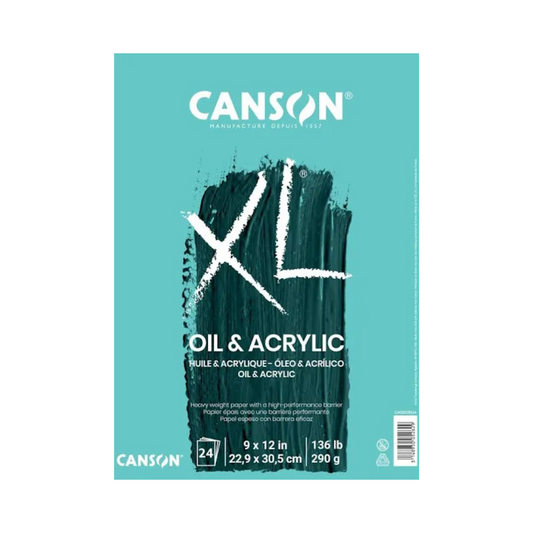 Bloc Canson XL oil & acrylic 22.9x30.5cm