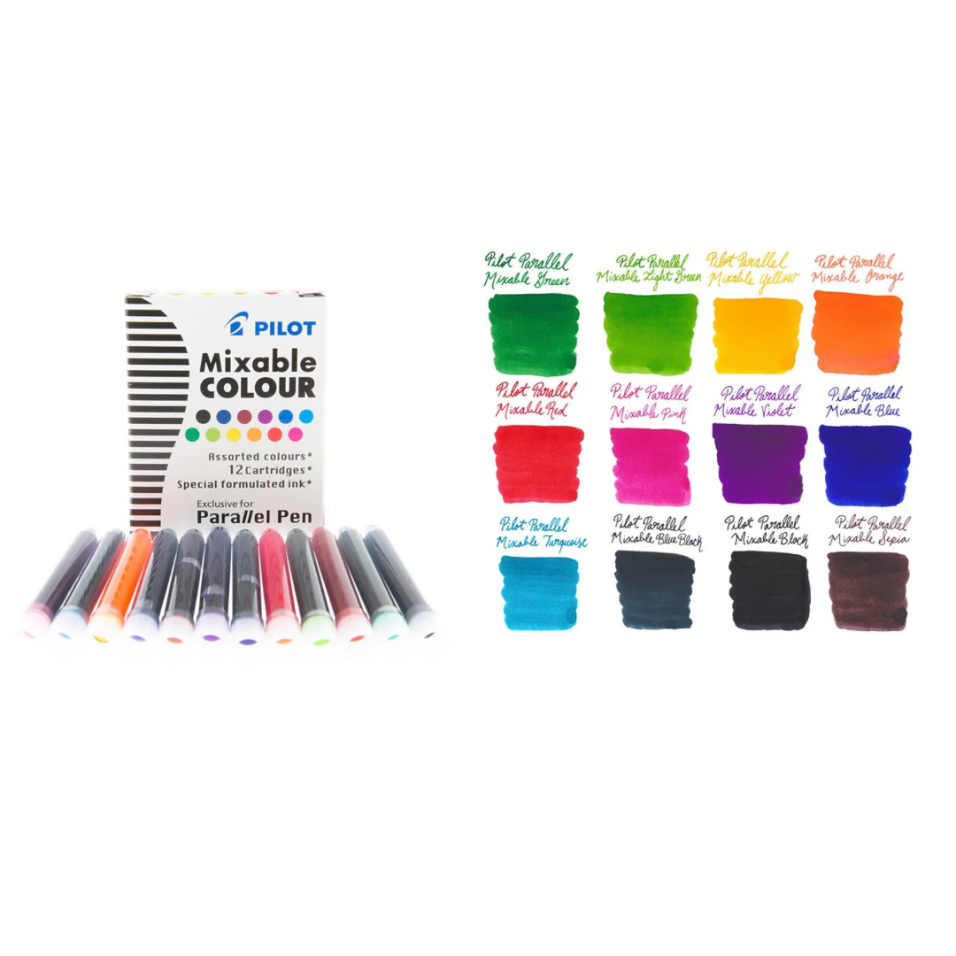 Cartuchos de tinta mixable colors Pilot