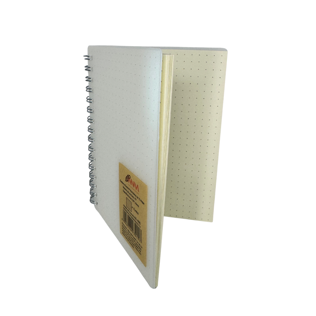 Cuaderno Depai espiral con 70 hojas de puntos A6 105x143mm