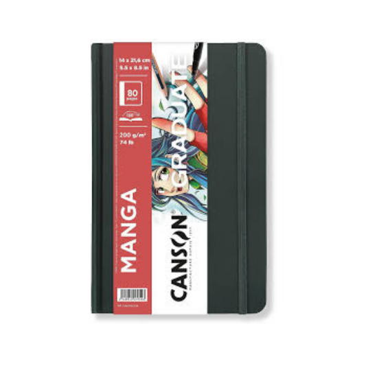 Sketchbook graduate manga A5 14x21.6cm 200gr
