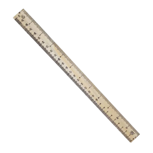 Regla mdf de 30cm