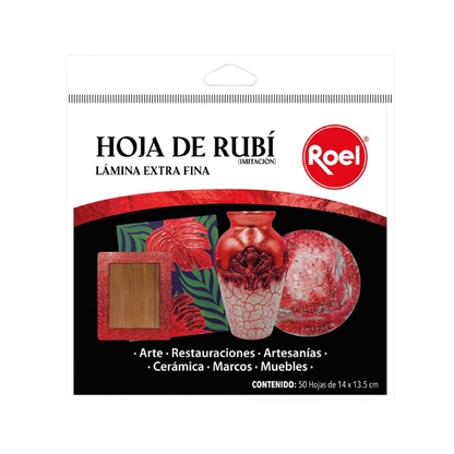 Paquete hoja de rubí Roel