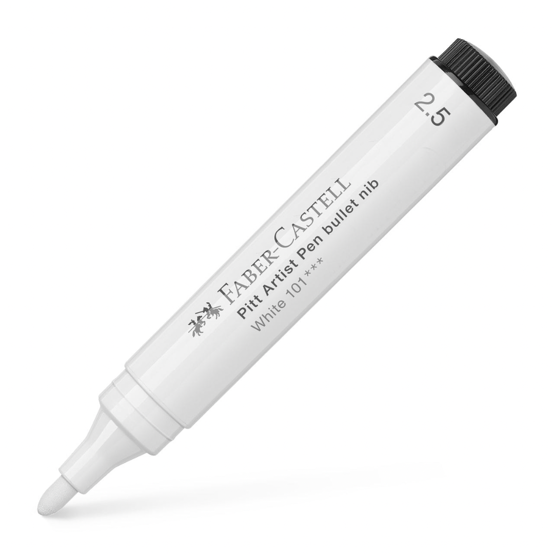 Plumón blanco Faber Castell Pitt Artist