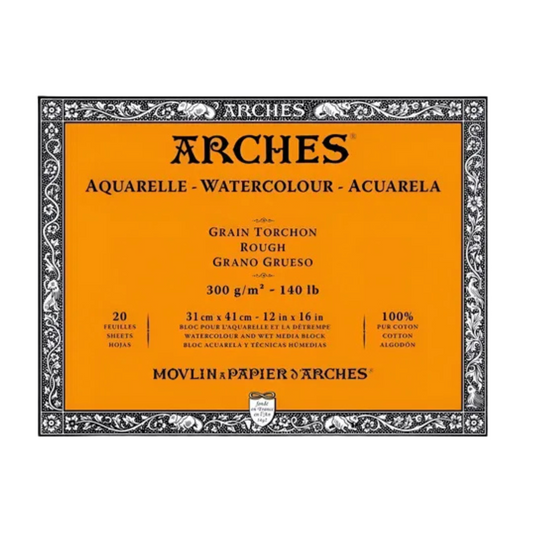 Bloc Arches grano grueso 300gr 31x41cm