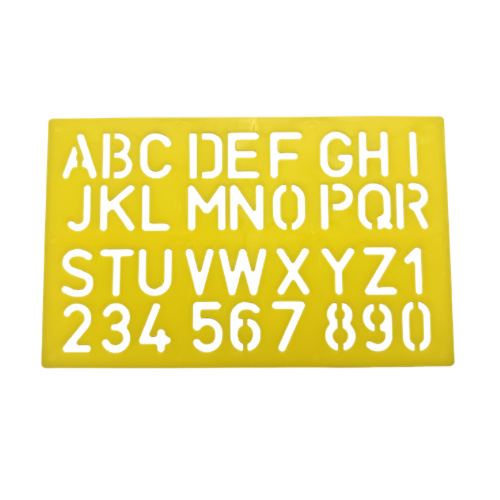 Plantilla de letras 3cm