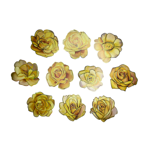 Stickers de flores grandes
