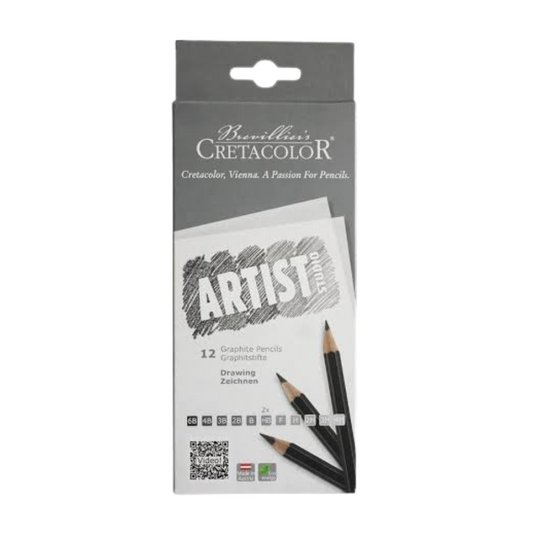 Set de 12 lápices de grafito Cretacolor Artist Studio