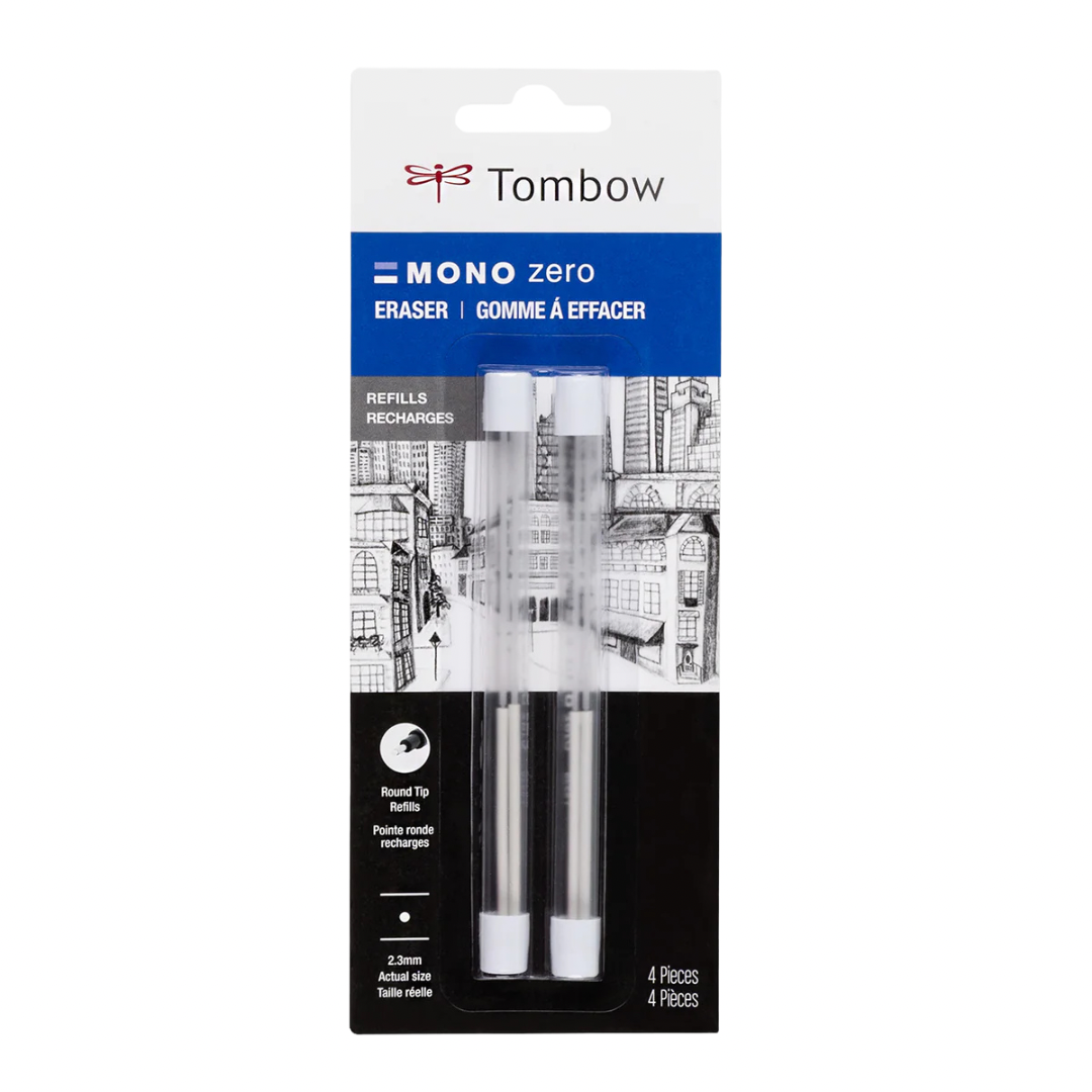 Repuesto Mono Zero Tombow redonda c/4