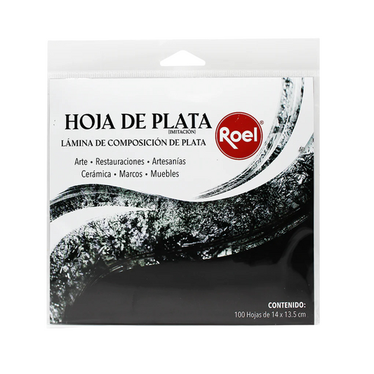 Paquete hoja de plata Roel
