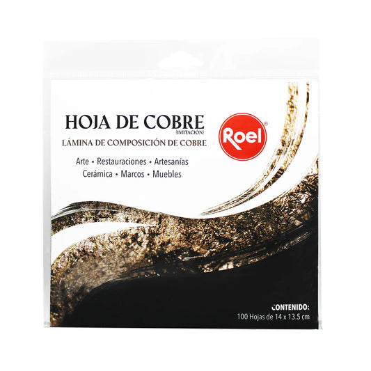 Paquete hoja de cobre Roel