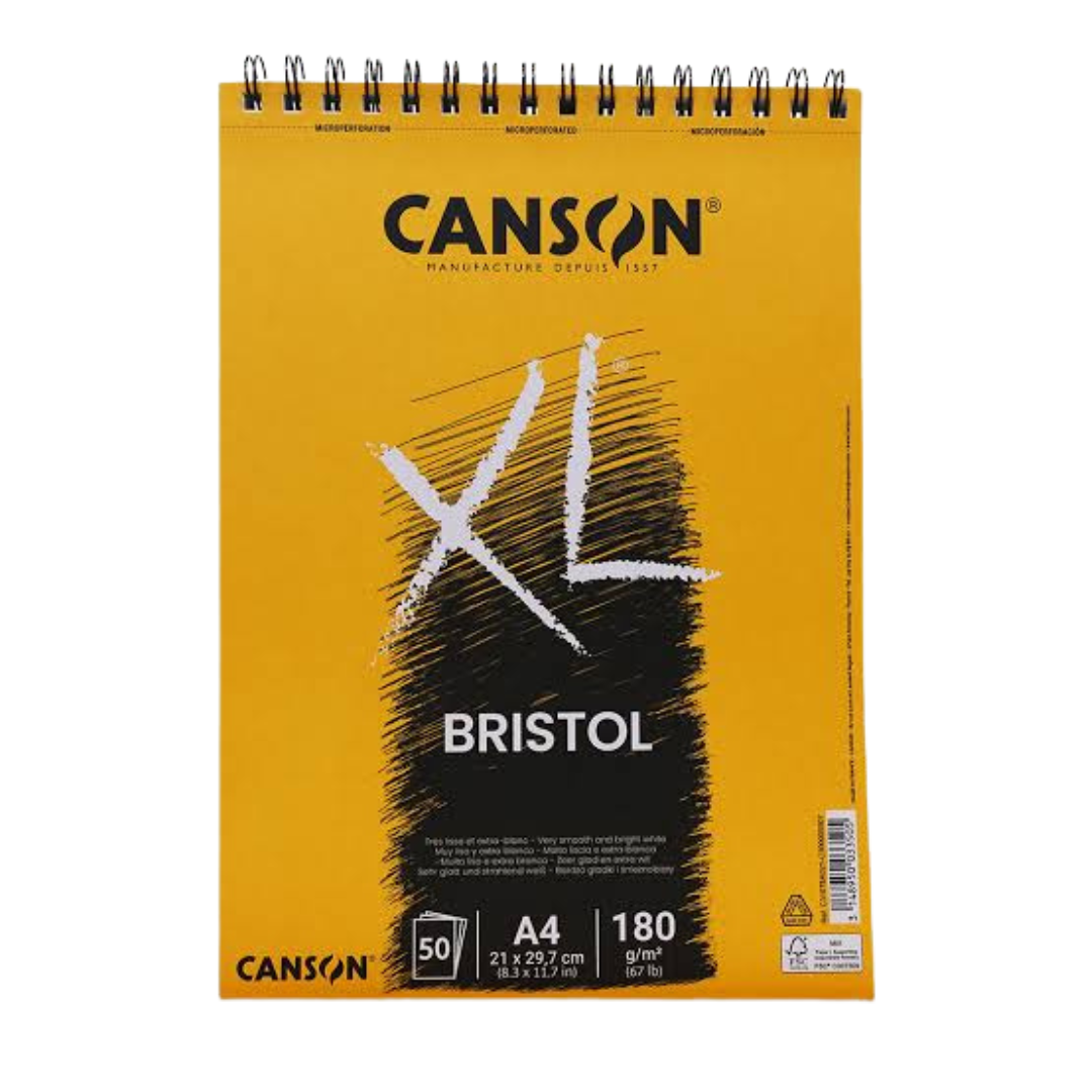 Bloc Canson XL Bristol 21x29.7cm 180gr