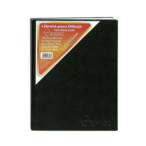 Sketchbook para dibujo Rodart 21.5x28cm