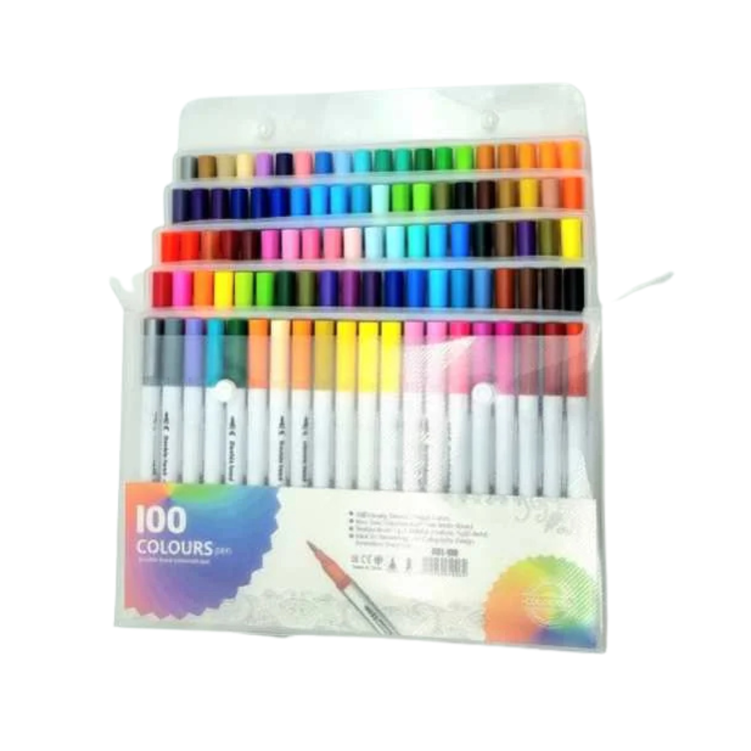 Plumones dual de 100