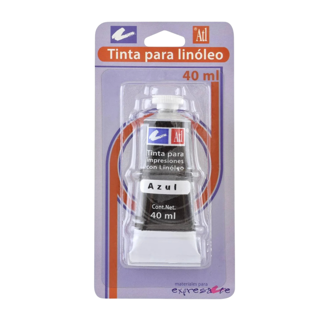 Tinta para linóleo azul 40ml