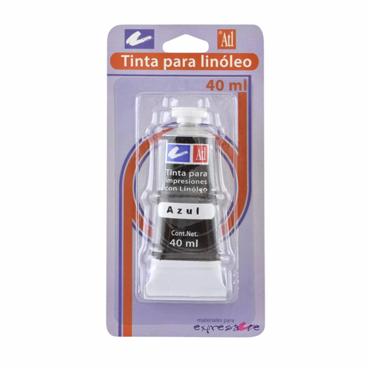 Tinta para linóleo azul 40ml