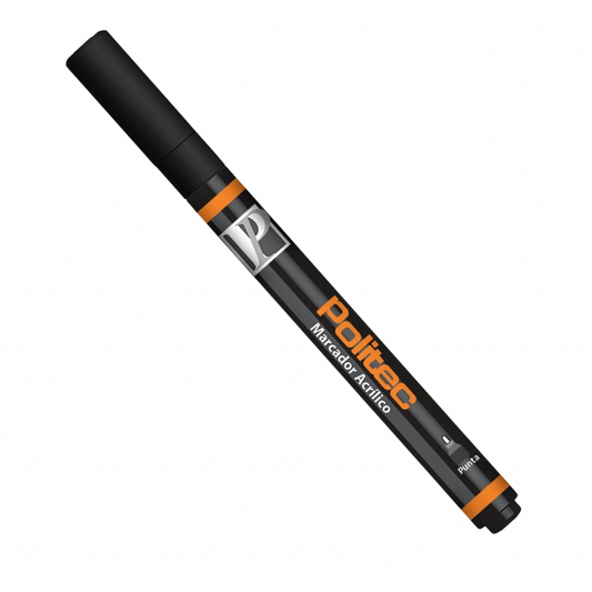 Marcador acrílico Politec 2mm