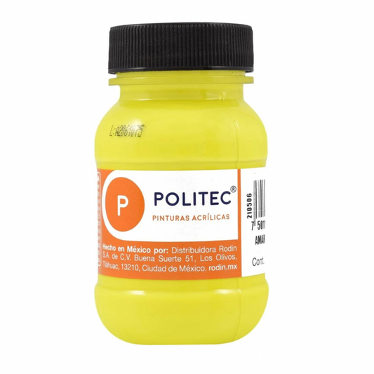 Pintura acrílica politec 100ml fluorescente