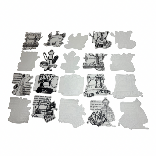 Stickers blanco y negro