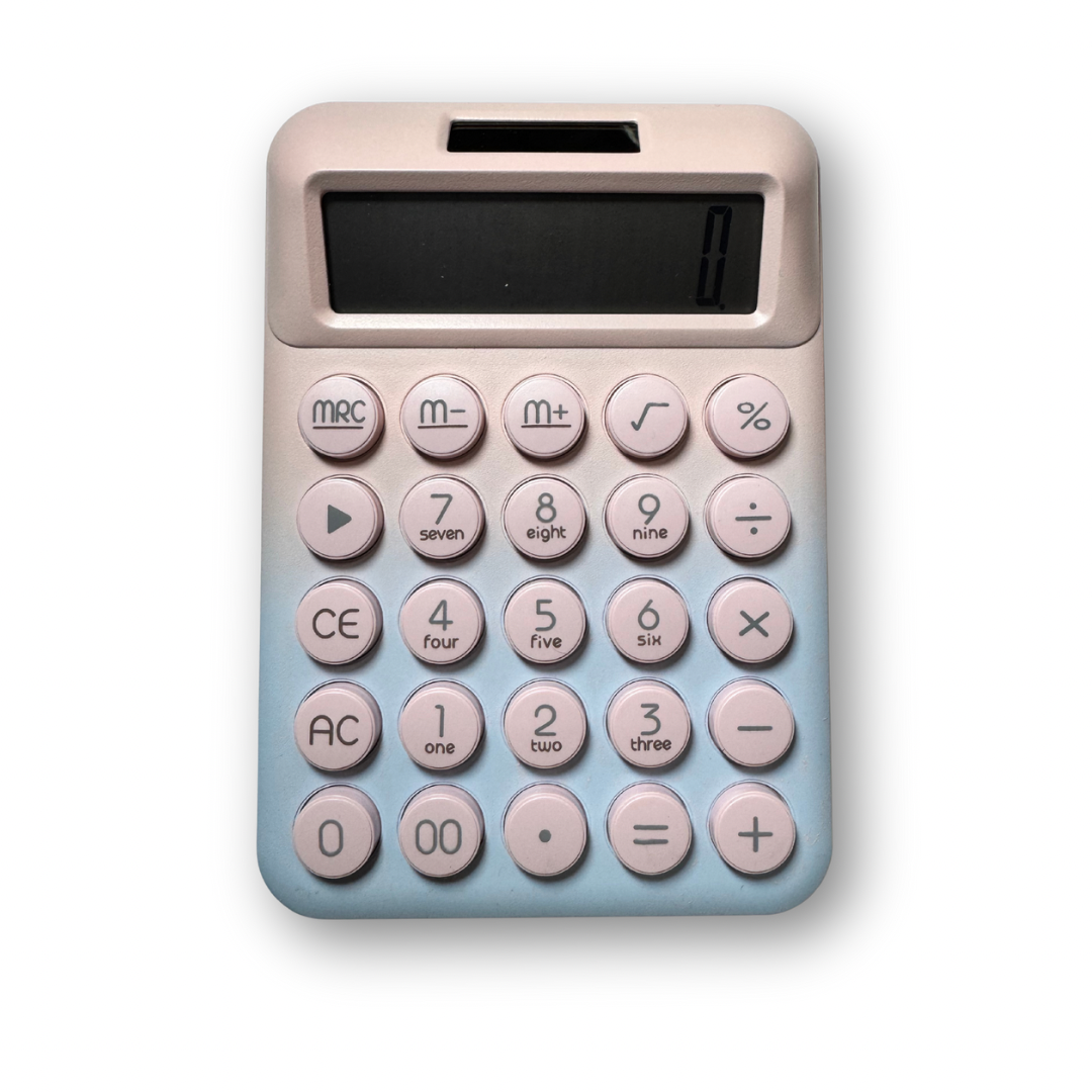 Calculadora de escritorio solar