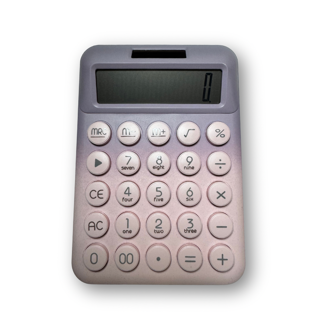 Calculadora de escritorio solar