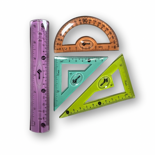 Juego de geometría flexible mini