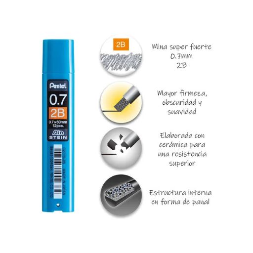 Mina Pentel Stein 0.7mm