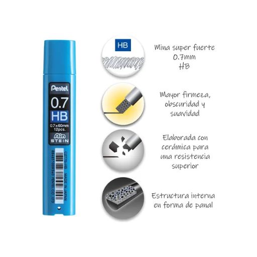 Mina Pentel Stein 0.7mm