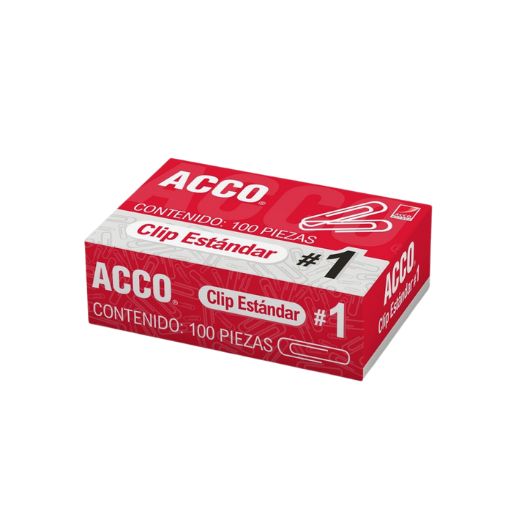 Caja de 100 clips estándar #1