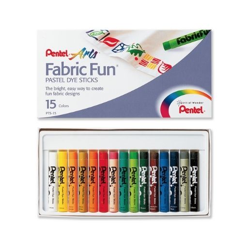 Fabric Fun Pentel barras de pastel para tela