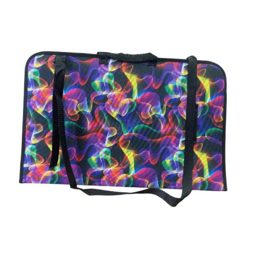 Portaláminas de tela y cierre 39x52cm