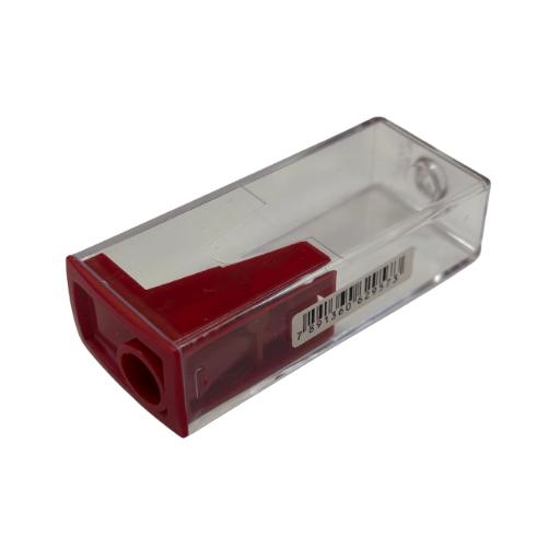 Sacapuntas con depósito transparente Faber-Castell