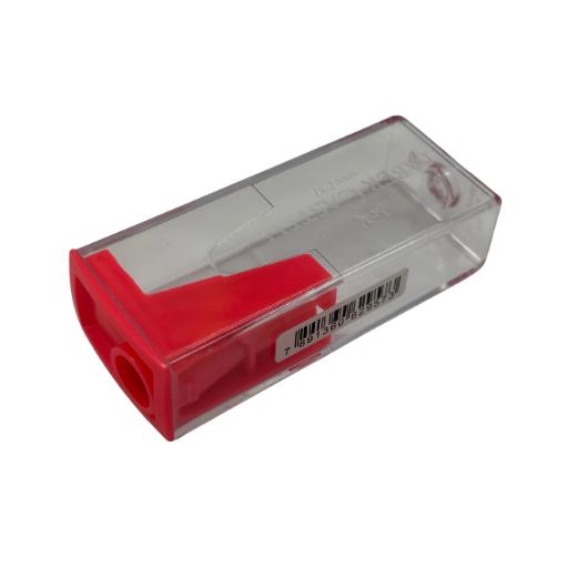 Sacapuntas con depósito transparente Faber-Castell