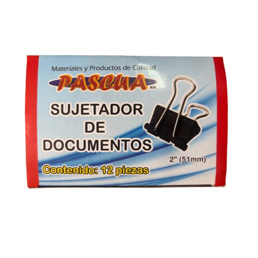 Caja de sujeta documentos 51mm con 12 piezas